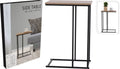 Trends4You Bijzettafel - Banktafeltje - Metaal En Hout - 40X26Xh58Cm