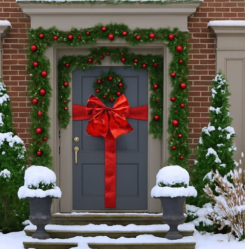 Deurstrik Rood - Kerst